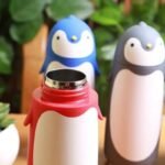adoptez le style avec notre bouteille thermos pingouin chic gourde 786 1