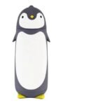 adoptez le style avec notre bouteille thermos pingouin chic gris gourde 787 1