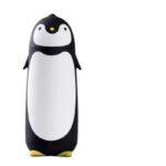 adoptez le style avec notre bouteille thermos pingouin chic noir gourde 180 1