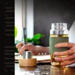 Adoptez L’écologie Avec Style: La Bouteille Infuseur En Verre!