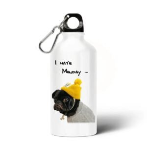 affrontez le lundi avec style grace a notre gourde motif chien unique bouteille alu 842 1