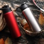 bouchon sport ecologique en acier inoxydable avec paroi simple gourde 630 1