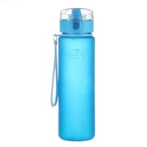 Bouteille En Plastique 600ml éco-responsable Et Facile à Utiliser! Bleu