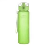 bouteille en plastique 600ml eco responsable et facile a utiliser vert gourde 980 1