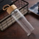 Bouteille En Verre Avec Bouchon Bambou: élégance Et Praticité!