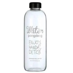 Bouteille En Verre Borosilicate: L’alliée Parfaite Pour Tes Detox! - 600ml