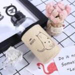 bouteille en verre chat hydratez vous avec style hello 370 ml gourde 947 1
