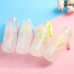 bouteille en verre depoli qualite preservee transport simplifie gourde 506 1