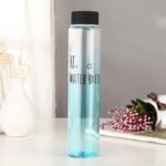 bouteille en verre fine elegance et purete a chaque gorgee bleu gourde en verre 100 1
