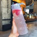 Bouteille En Verre Portable: Qualité Et Transport Simplifié! Gris