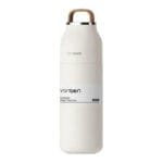 Bouteille Isotherme Chic à Double Paroi Pour Boissons Parfaites! Blanc