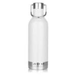 Bouteille Isotherme En Acier Inoxydable Au Charme Vintage! - Blanc
