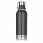 bouteille isotherme en acier inoxydable au charme vintage noir gourde 762 1
