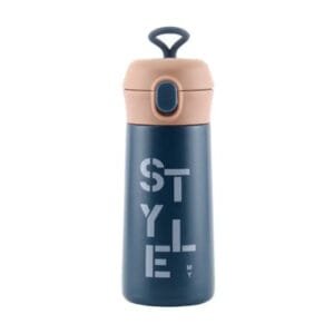 Bouteille Thermos Fantaisie: Fraîcheur Et Style Au Quotidien! Bleu