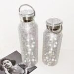 Brillance éblouissante : La Gourde Inox En Strass Qui Fait Sensation
