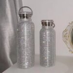 Brillance éblouissante : La Gourde Inox En Strass Qui Fait Sensation