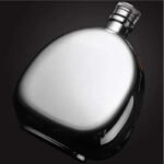 coffret vintage en inox flasque alcool et accessoires elegants alcool 641 1