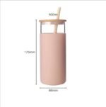 decouvrez la gourde en verre siliboo elegance et eco responsabilite 392 1