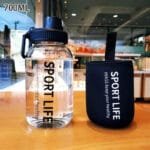 Découvrez La Gourde En Verre Sport Pour Un Goût Authentique! 700 Ml