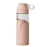 Découvrez La Gourde Jolie En Verre Avec Housse Façon Cuir!
