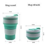 Découvrez Le Mug En Silicone Pliable Pour Vos Boissons Chaudes!