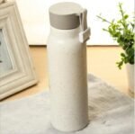 dites adieu au verre fragile avec notre gourde en incassable beige en verre 852 1