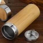 élégance Et Performance: Découvrez Notre Gourde Inox Bambou!