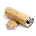 élégance Et Performance: Découvrez Notre Gourde Inox Bambou!