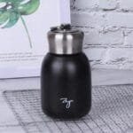 élégante Petite Gourde Isotherme Pour Boissons Toujours Parfaites! - Noir
