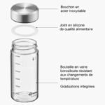 emportez vos boissons partout avec notre verre borosilicate pocket gourde en verre 544 1