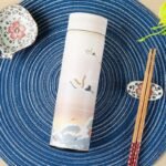 evade toi avec notre bouteille isotherme a double paroi chic blanc gourde 196 1