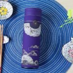 evade toi avec notre bouteille isotherme a double paroi chic violet gourde 137 1