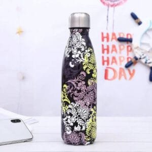 éveille Tes Sens Avec La Gourde Inox à Double Paroi Floral!