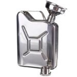 exprime ta passion avec la flasque inox en forme de bidon dessence alcool 239 1