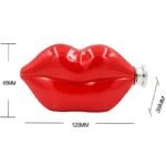 flasque acier inoxydable femme elegante et surprenante rouge alcool 163 1