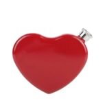 flasque alcool en coeur rouge elegance et originalite alcool 856 1