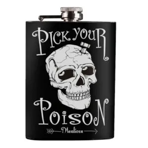 Flasque Alcool Poison : Sirotez Avec Style Et Esprit Audacieux