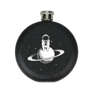 Flasque Astronaute: Emportez L’espace Partout Avec Style! 5 Oz (150ml)