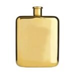 flasque de luxe en or 14 carats elegance et savoir faire alcool 952 1