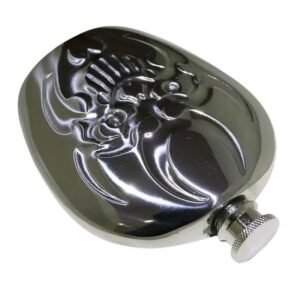 flasque demon en acier inoxydable gardez votre whisky prefere alcool 814 1