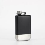 flasque elegance elixir masculin en acier inoxydable alcool 125 1