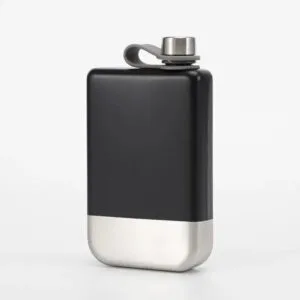 Flasque élégance: élixir Masculin En Acier Inoxydable!