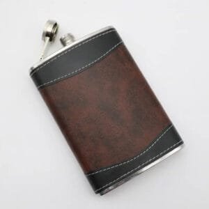 Flasque élégante En Inox: Chic Pratique Et à Prix Mini!