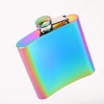 flasque en acier inoxydable au traitement iridium elegance et praticite alcool 649 1