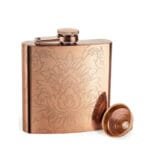 Flasque En Cuivre élégante: Style Et Praticité Réunis!