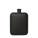 flasque noire en acier inoxydable 304 elegance et durabilite alcool 125 1
