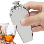 frissons garantis avec la flasque inox cercueil en acier inoxydable alcool 772 1