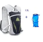 Gilet Trail Hydratation: L’essentiel De La Poche à Eau En Course! - Gris + Poche 1.5l