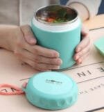 Gourde à Soupe Innovante: Repas Chaud En Toute Saison Avec Double Paroi!