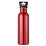 gourde acier inoxydable pratique etanche et toujours a portee de main rouge 971 1